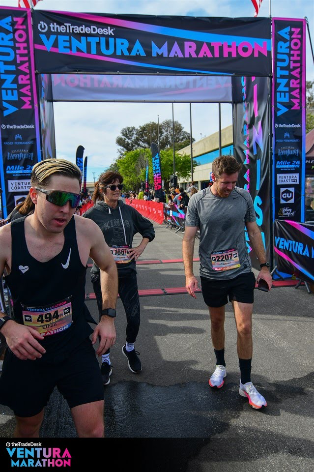 Ventura Marathon Finish Line